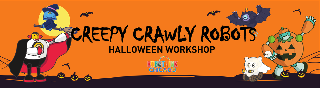 CHICAGO - Creepy Crawly Robots Halloween Workshop @ ComEd Rec Center (Saturday, 10/26) (2024-10-26)